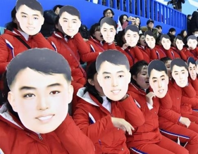 北朝鮮美女応援団